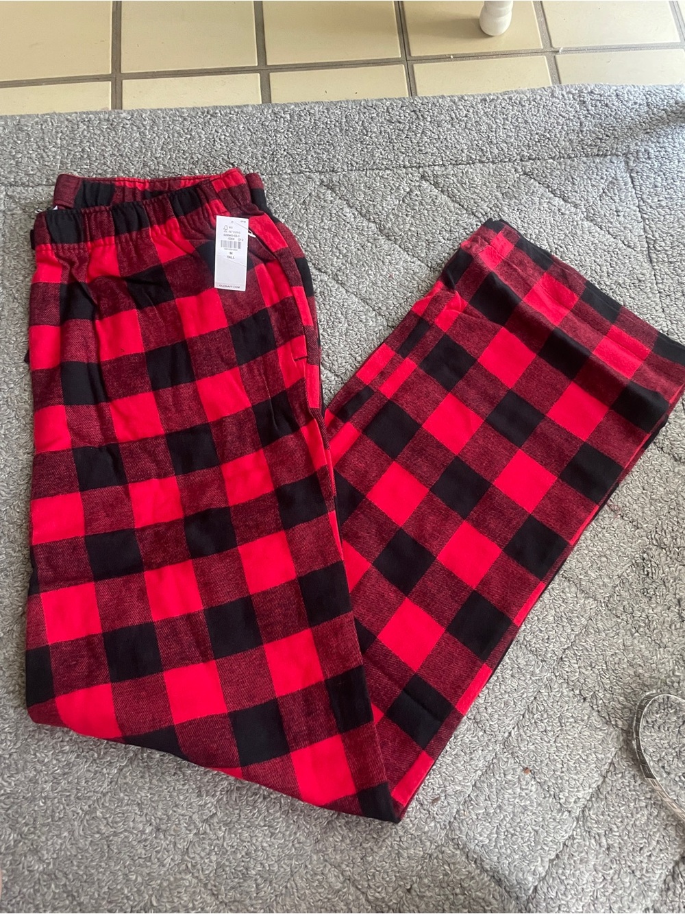 Red & Black Buffalo Plaid Lounge Pants